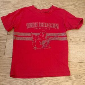 True Religion Kids Red Tee with Graphic